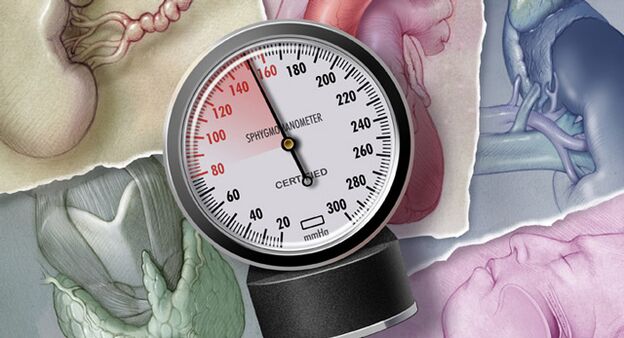 Za hipertenzijo so značilni sistolični odčitki krvnega tlaka nad 140 mmHg